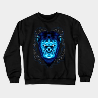 apes king Crewneck Sweatshirt